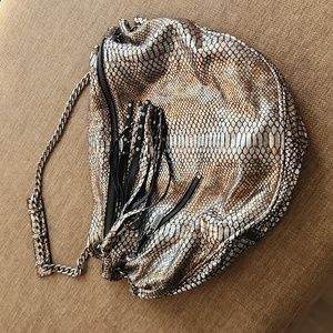 Borkier Leather Shoulder Bag